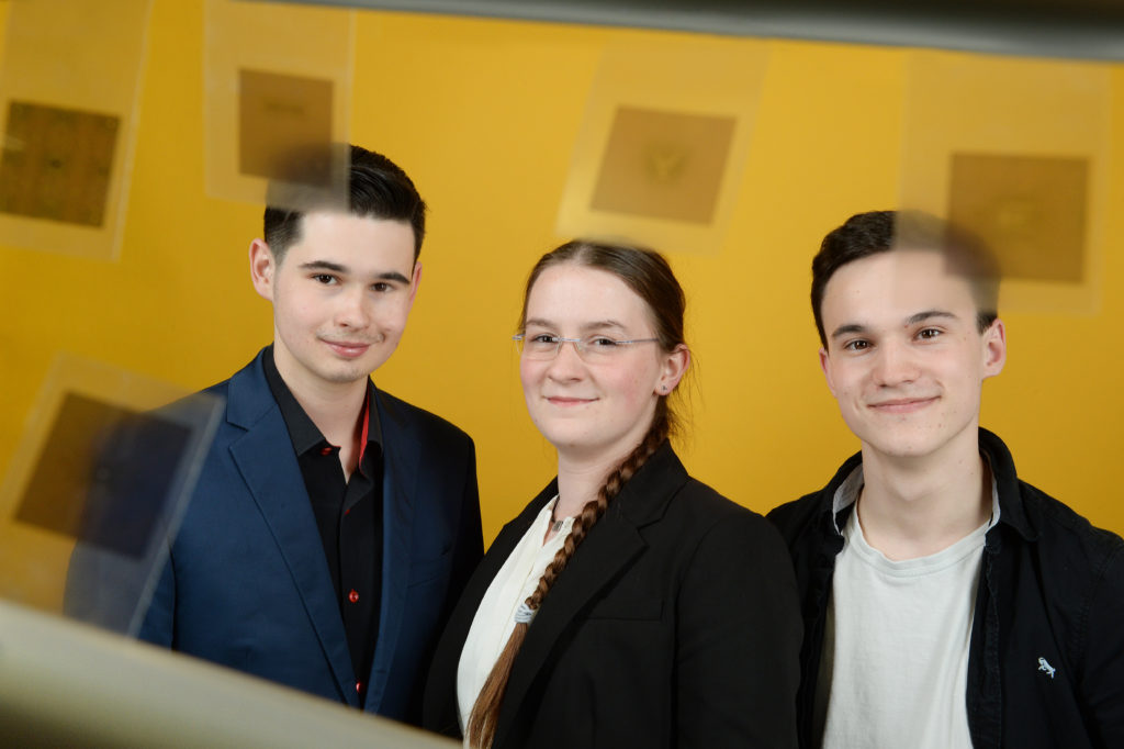 Nils Lißner, Susanne Schmidt, Julian Reichardt (von lks.)